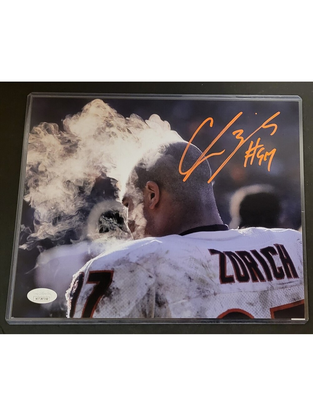 Chris Zorich Chicago Bears #97 NFL Autographed Signed 8"x10" Photo JSA COA - Picture 2 of 6